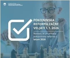 Pokojninska reforma: ugodnosti, ki bodo začele veljati že v letu 2026